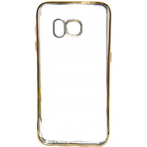 Platoon Silikonska maska za mobitel Samsung S7, Zlatna Slike