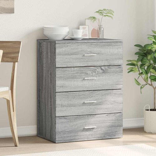  Komoda boja hrasta sonome 60x39x80 cm od konstruiranog drva Slike