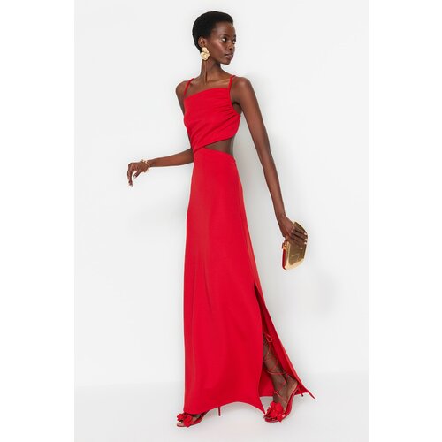 Trendyol Evening & Prom Dress - Red - Shift Cene