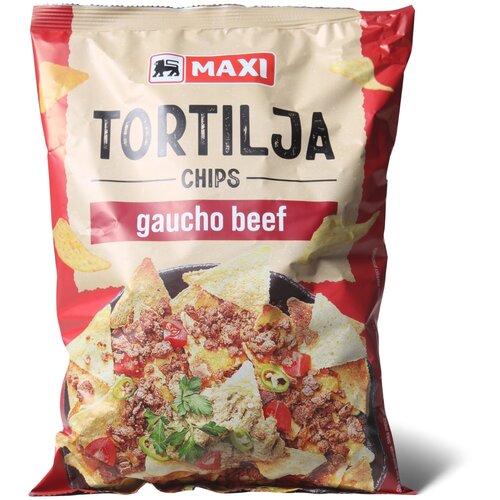 Maxi Tortilja chips gaucho beef 200g Cene