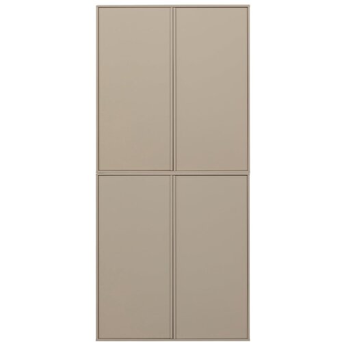 vtwonen Krem modularni garderobni ormar od masivnog bora 100x220 cm Daily – Cijene