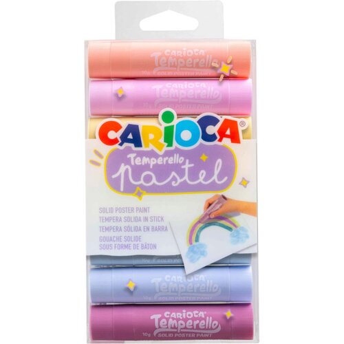 Carioca temperello pastel tempera stick set 8kom Cijene