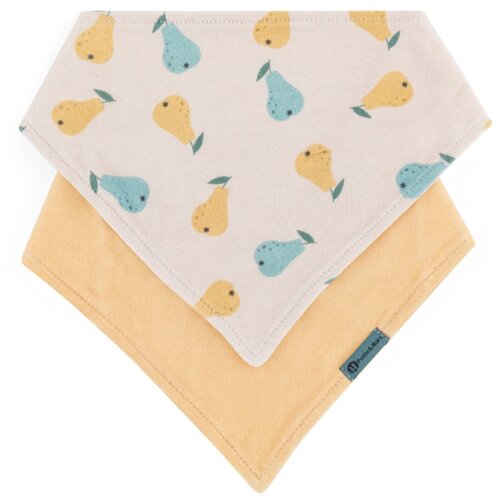Petite&Mars Bandana Luke 3m+ podbradnik Beige Pears&Intense Ochre 1 kom Cijene