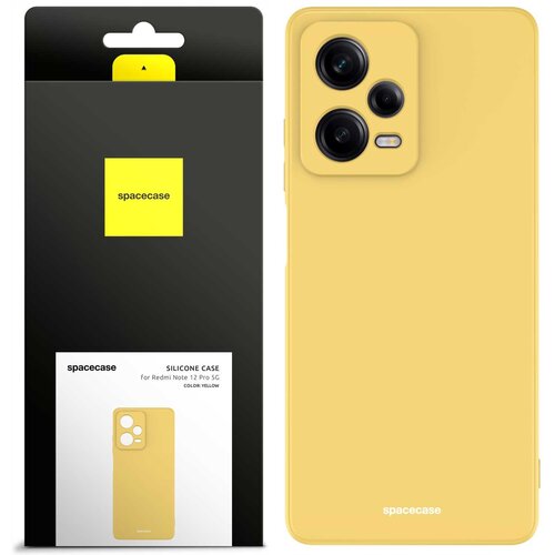 Spacecase SILIKONSKI OVITEK ZA XIAOMI REDMI NOTE 12 PRO 5G RUMEN, (21962937) Cene