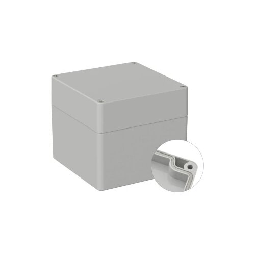 TRU COMPONENTS univerzalno kućište 122 x 120 x 105 abs svijetlosiva (ral 7035) 1 St. Cijene