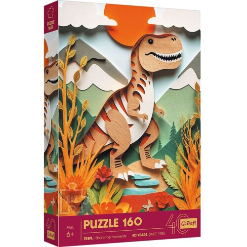 Trefl 40048 puzzle Sestavljanka 160 kosov Dinosavri Cene