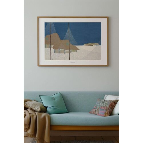 Wallity Uokvirena slika Lmnmdl7, 33x48 cm Cene