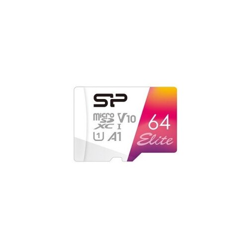 SiliconPower 64gb micro tf sdxc uhs-I u1,a1,v10 clas10+adapter ( MCSP64A1 ) Cene
