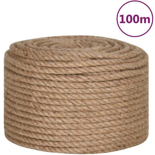 vidaXL Vrv iz 100 % jute 14 mm 100 m Cene