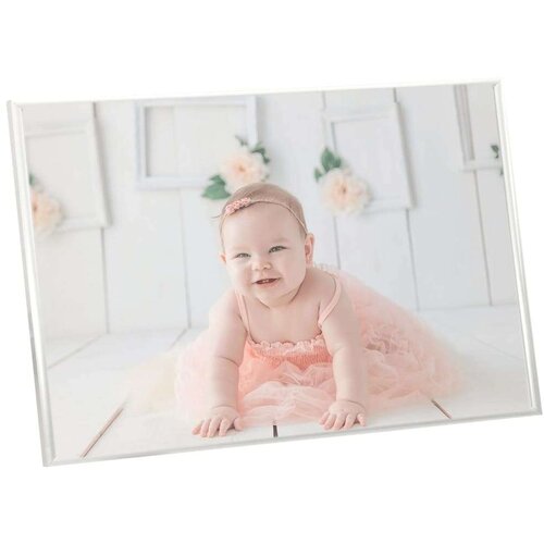 VidaXL Foto okvirji 3 kosi stenski/namizni srebrni 21x29,7 m MDF Slike