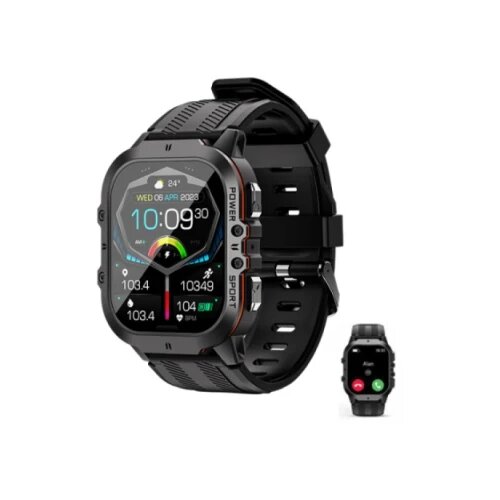 Oukitel pametni sat BT20 Crno-Narandžasti Smart Watch Sport Rugged Cene