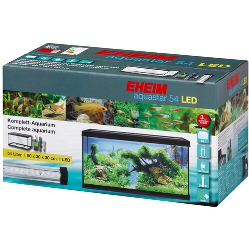 Eheim aquastar 54 led akvarijum set - crni Slike
