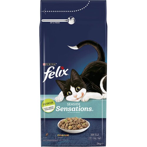 Felix Seaside Sensations z lososom - Varčno pakiranje: 3 x 2 kg Cijene