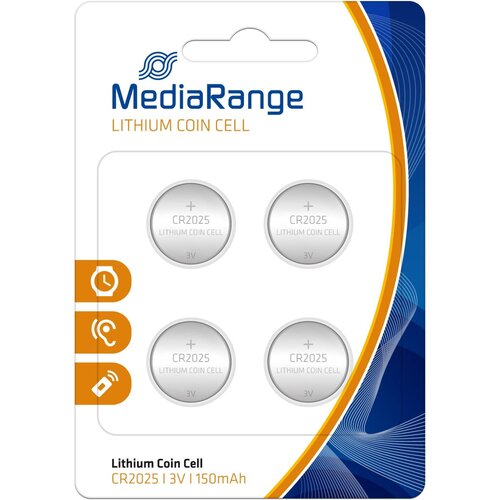 Mediarange Germany baterije CR2025 / 160mAh, 3V - pakovanje 1/4 Cene