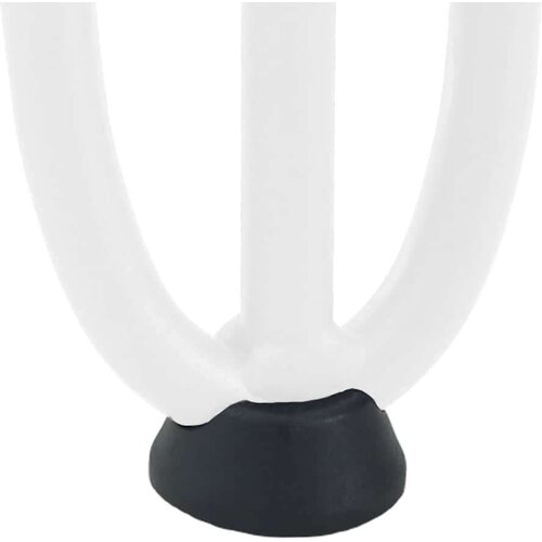 VidaXL Ukosnice noge za stol 4 kom bijele 42 cm čvrstog čelik Slike