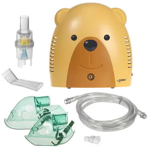 Promedix 2v1 kompresorski inhalator medvedek za otroke in od