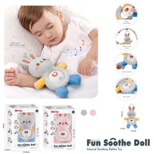 Chipolino plišana igračka s glazbom Rabbit- pink Cene
