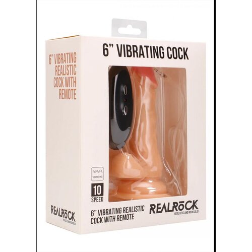 Shots Vibro dildo RealRock by , Realistični vibrator sa skrotumom Cene