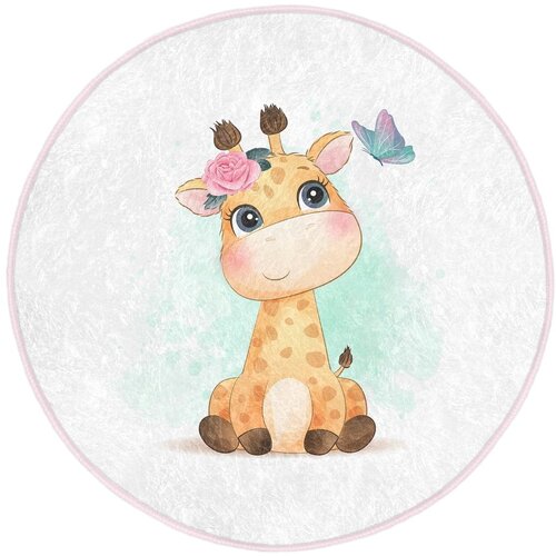 Mila Home Bela otroška preproga ø 80 cm Comfort – Cene