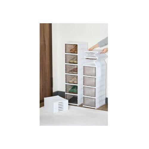 Hanah home Cipelarnik Lavine 105 White Slike