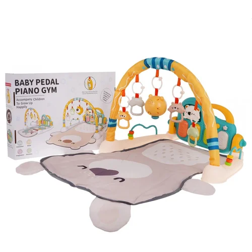  Interaktivna podloga za igru s klavirom Inlea4Fun BABY PEDAL PIANO GYM