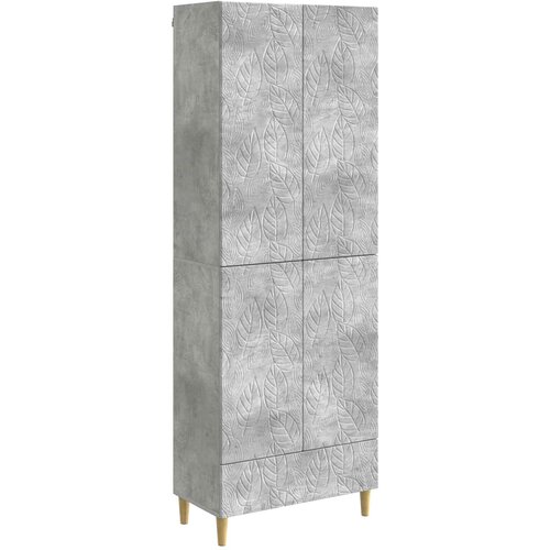  Set ormara 2 pcs Betonska siva Konstruirano drvo Cene