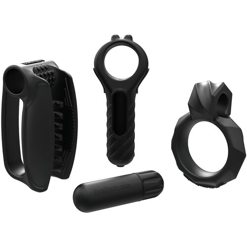 Bathmate Vibe Endurance - set masturbatora i prstena za penis (crni) Cijene
