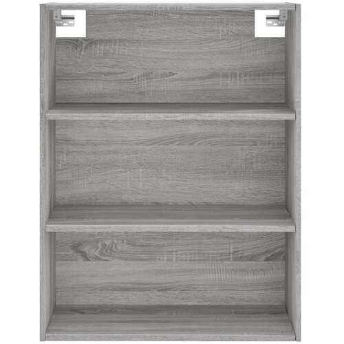  Visoka komoda siva sonome 69,5x34x180 cm od konstruiranog drva Slike