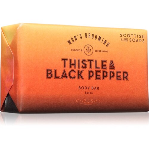 Scottish Fine Soaps Thistle &amp;amp; Black Pepper trdo milo 220 g Slike
