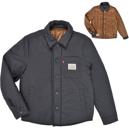 Levi&amp;#039;s LVB REVERSIBLE QUILTED SHACKET Crna Slike
