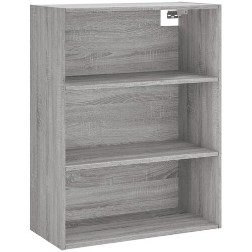  Visoka komoda siva sonome 69,5x34x180 cm od konstruiranog drva Slike