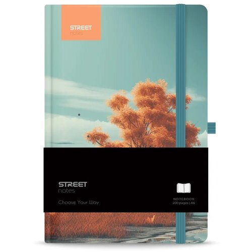 Blok notes z elastiko trees enchanted a6 tp črt 96l PROMOCIJA Cene