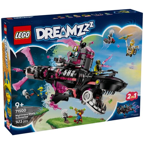 LEGO® Dreamzzz Igracka Kocke Dreamzzz Nightmare Shark Submarine 9+ Cene