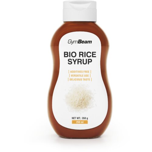 GymBeam BIO Rice Syrup 250 ml Slike