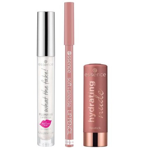 Essence The Nude Lip Set svetleča klasična šminka šminka Odtenek heavenly Cene