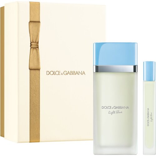 Dolce &amp;amp; Gabbana Light Blue EDT Travel Retail Duo Gift Set NEW darilni set za ženske Slike
