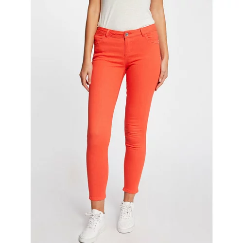 Morgan Jeans hlače 211-PETRA1 Oranžna Skinny Fit