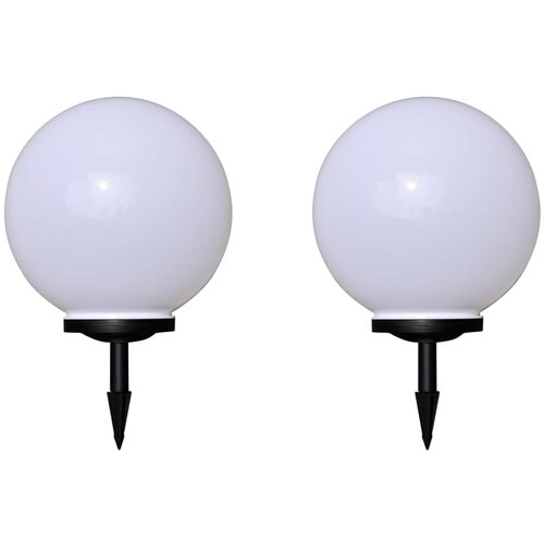 VidaXL Vrtne podne svjetiljke sa &amp;scaron;iljkom za tlo 2 kom LED 40 cm Slike