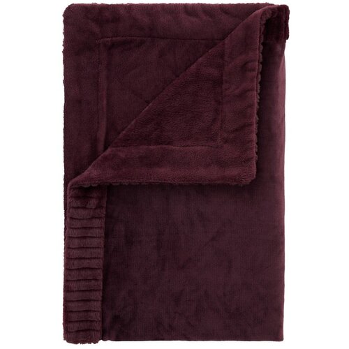 Catherine Lansfield Tamno ljubičasta deka od mikropli&amp;scaron;a 150x200 cm Velvet and Faux Fur &amp;ndash; Slike