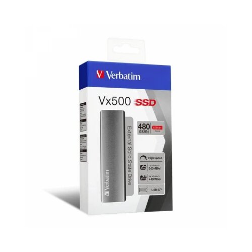 Verbatim Store n Go Vx500 480GB SSD USB 3.1 Slike