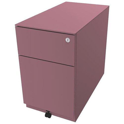 BISLEY Pomični predalnik Note™, 1 predal za obešalne mape, 1 univerzalni predal, VxŠxG 502 x 300 x 565 mm, z oprijemalno letvijo in zgornjo ploščo, ro Cene