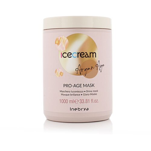 Inebrya Ice Cream Argan Age Pro-Age Mask maska za kosu obojena kosa o&scaron;tećenu kosu 1000 ml unisex Cijene