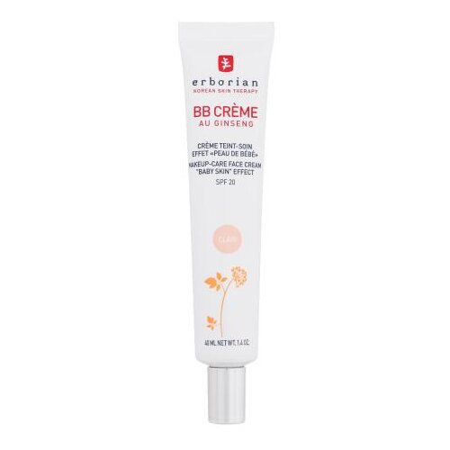 Erborian BB Cr&amp;egrave;me Makeup-Care Face Cream SPF20 njegujuća bb krema 40 ml Nijansa clair Slike