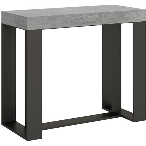Ityhome 90 x 77 konzolna miza siva, (20847675) Cene