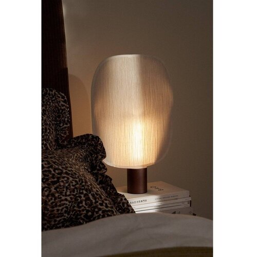 Ellos Home Rjava/kremno bela papirnata namizna svetilka (vi&amp;scaron;ina 44 cm) Mai Le &amp;ndash; Slike