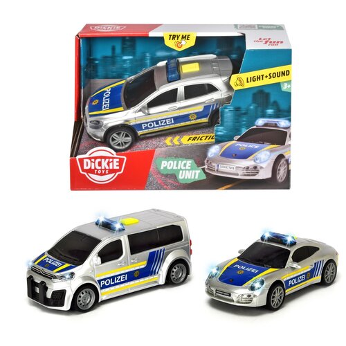 Dickie policijsko vozilo, 15 cm, 3 sort Cijene