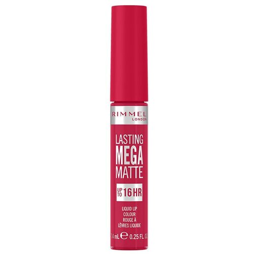Rimmel London Rimmel Lasting Mega Matte tekući ruž 910 Fuchsia Flush Slike