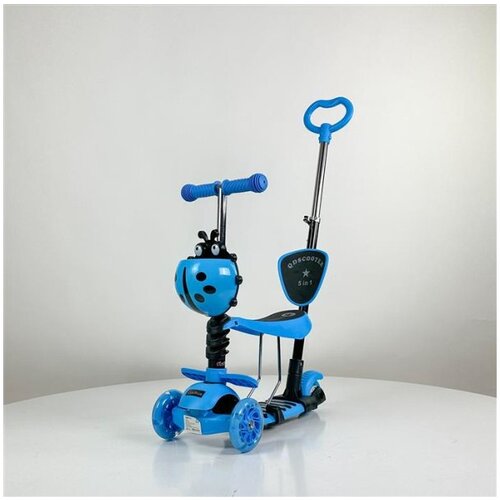 Aristom 652 bubamara 5u1 trotinet sa led točkovima plavi Slike
