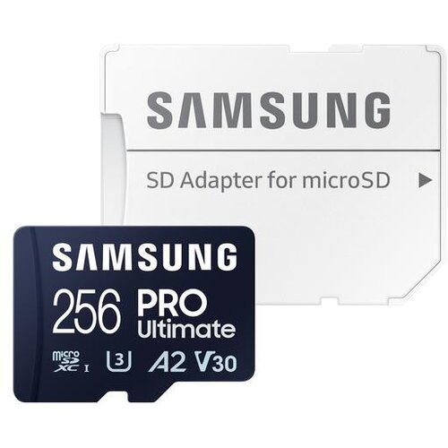 Samsung MicroSD 256GB PRO UltPRO Ultimate;sa adapterom;200/130MBs Cijene