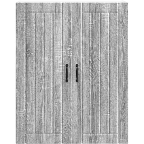  Ormar za Zid Lucca Siva sonoma 80 x 31 x 100 cm Slike
